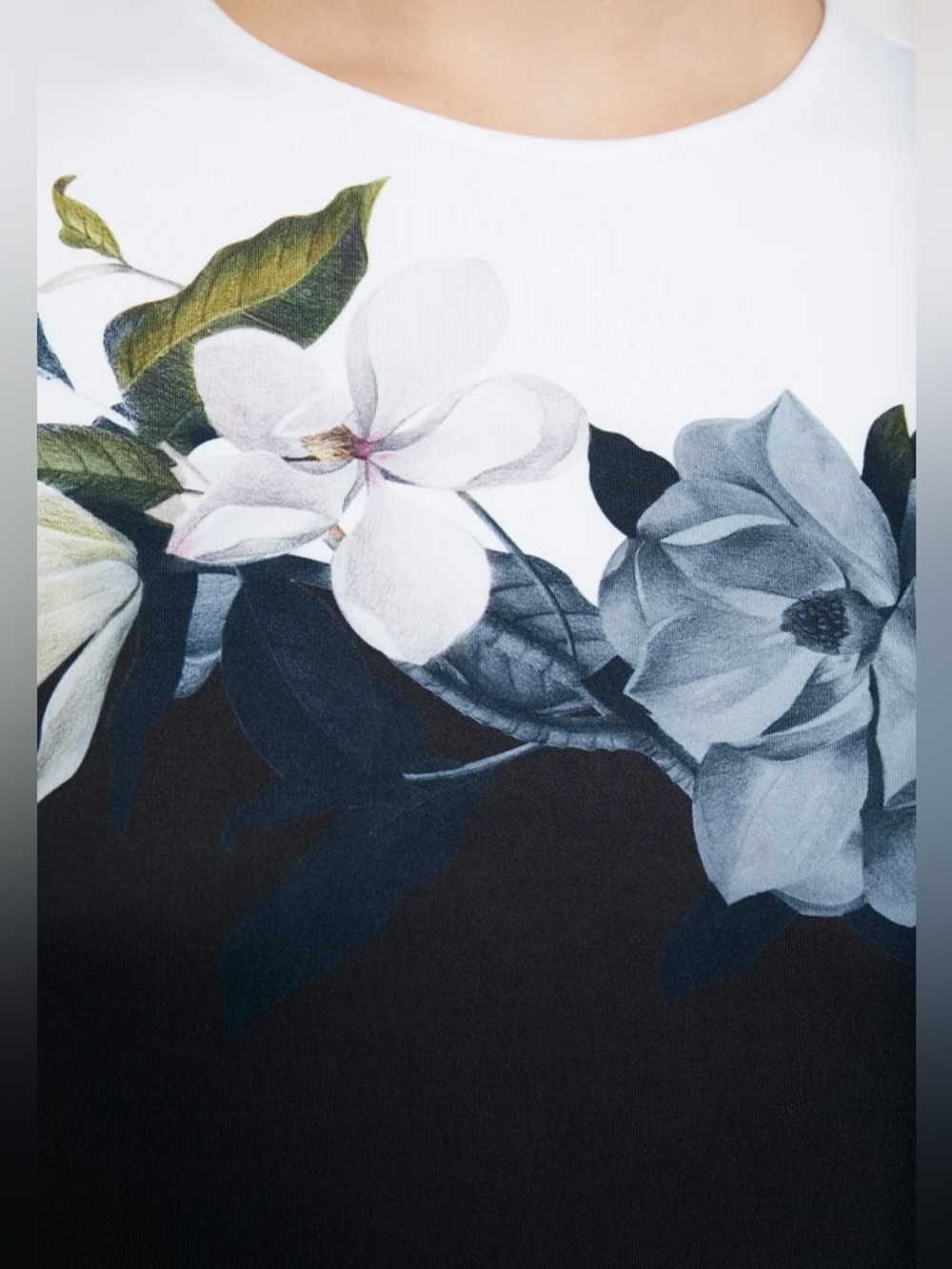 Ted baker Floral Fit & Flare Dress - Black and White xs - Picture 12 of 12